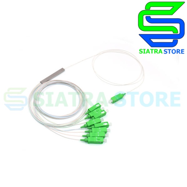 Fiber Optic Passive Splitter 1:8 SC/APC | Splitter FO SC/APC 1:8