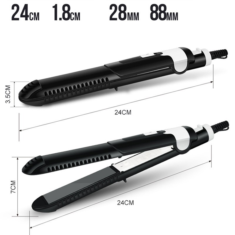 ☛TK☚ R363 Catokan Import Yuchun Catok Rambut Hair Straightener Catokan 2in1 Lurus dan Curly