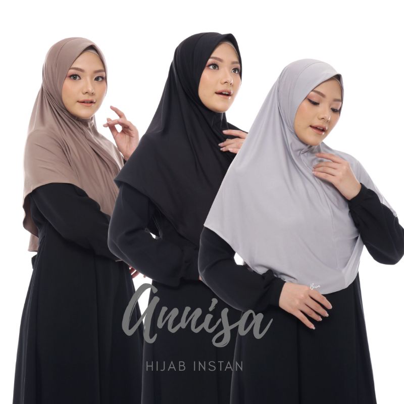 Jilbab Instan Jersey Premium Non Pet By Biiu