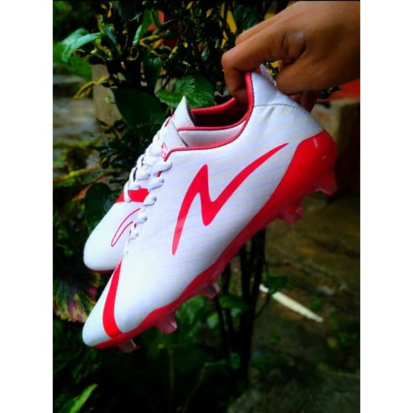 Sepatu Bola Specs Accelerator Lightspeed Slaz Fg Original Merah Putih