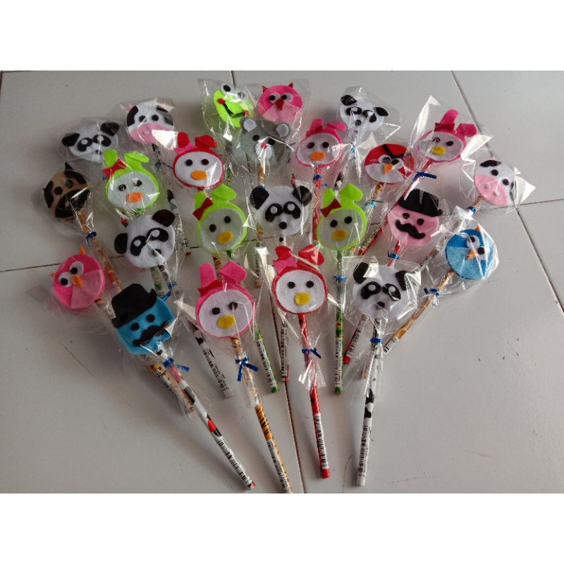 

❤PENSIL Krakter❤ - Isi 12 pcs - warna Random
