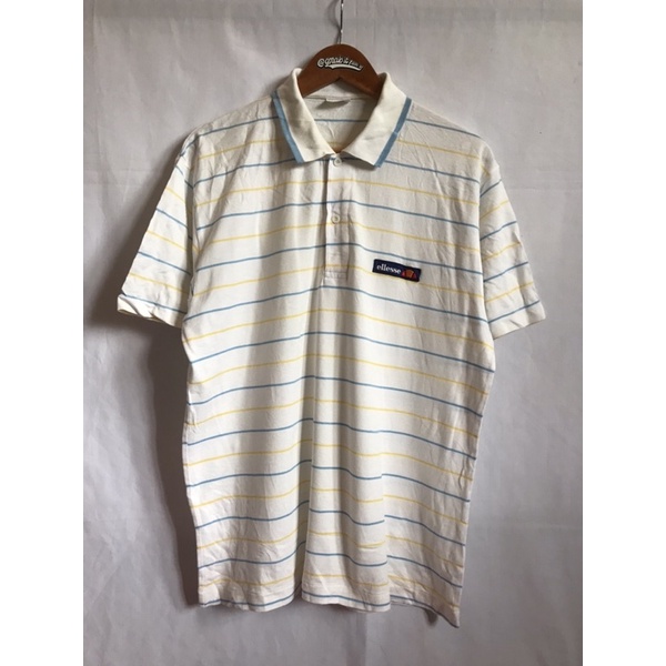 Second thrift ellesse polo shirt