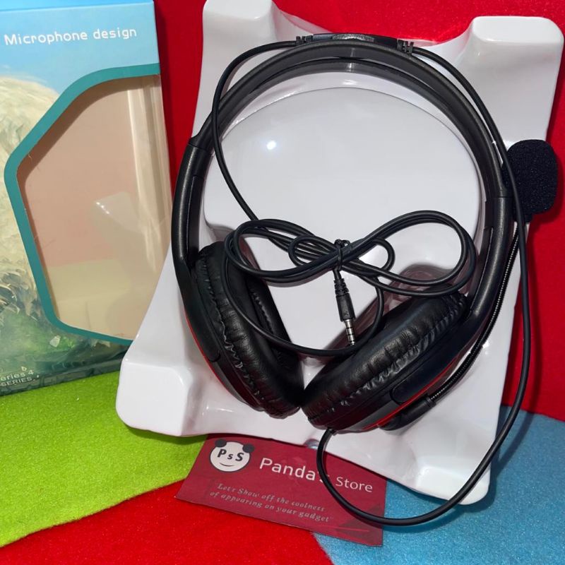 Headphone Gaming Bando X33,X35,X37 Game Mobile Built in Microphone