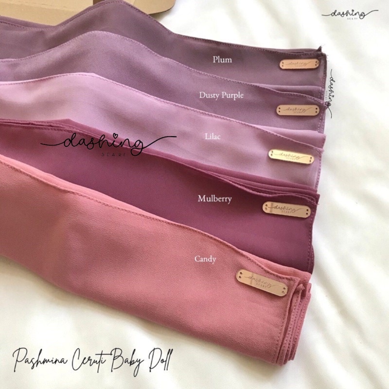 [𝗖𝗟𝗘𝗔𝗥𝗔𝗡𝗖𝗘 𝗦𝗔𝗟𝗘] PASHMINA CERUTY BABY DOLL PREMIUM/HIJAB PASHMINA CERUTI