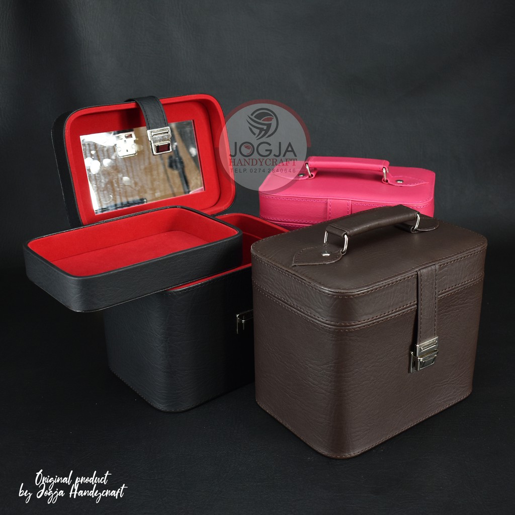 Super Hardcase Beautycase / Kotak tempat makeup / Tas kosmetik &amp; Hena