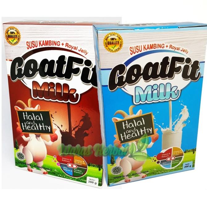 

Susu Kambing Etawa Goat Fit Goatfit Varian Plus Royal Jelly