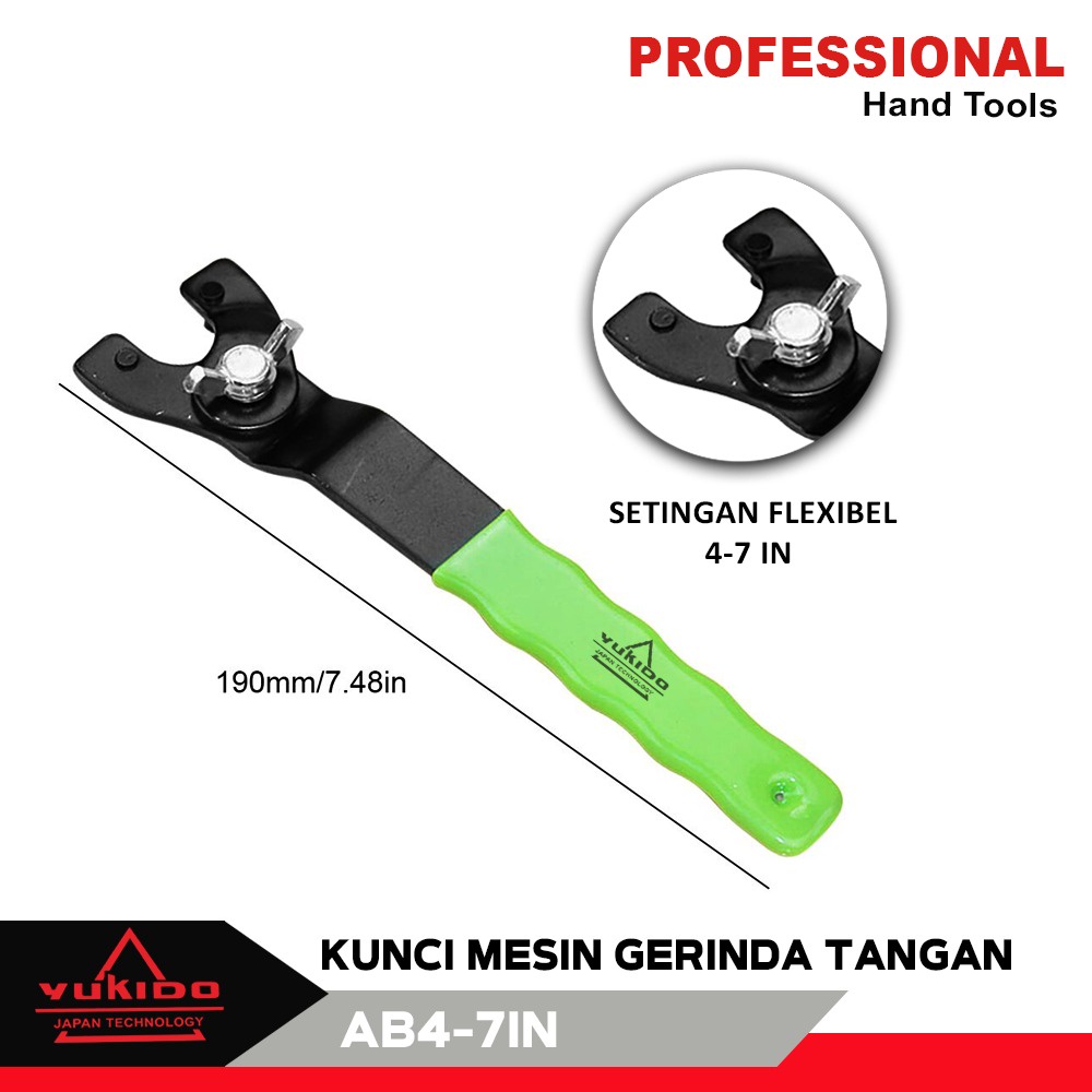 ORIGINAL YUKIDO kunci gurinda 3 in 1 / kunci gurinda universal /kunci gurinda multifungsi