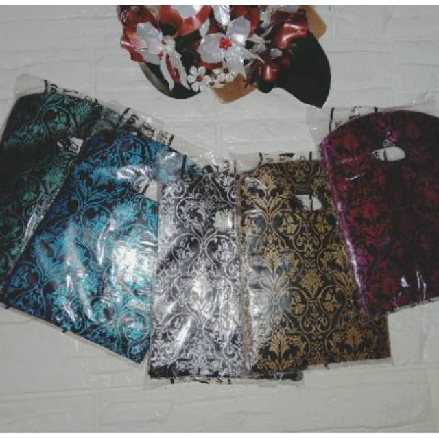 Kantong plastik pon motif uk15*22 batik