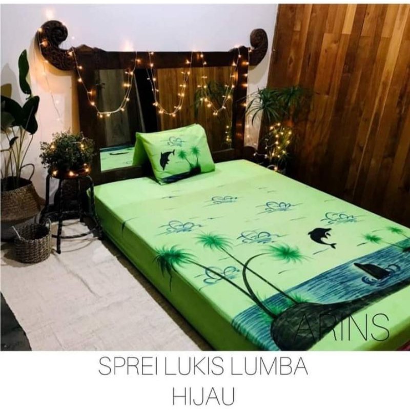 

Seprai Bali Lukis Motif Lumba