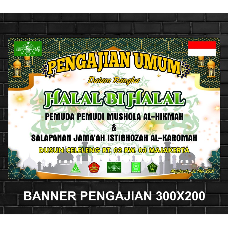 Banner pengajian: Banner pengajian là một cách tuyệt vời để khơi gợi sự quan tâm của bạn đến những hoạt động giáo dục và tôn giáo của đạo Hồi. Với thông điệp chân thành và đầy cảm xúc, các banner này sẽ giúp bạn truyền tải thông điệp đến cộng đồng và tạo dựng niềm tin của bạn. Hãy cùng xem những banner pengajian đẹp mắt và cảm nhận sự sáng tạo của đạo Hồi.