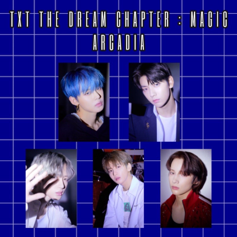 [kstuffind] TXT PHOTOCARD THE DREAM CHAPTER MAGIC ARCADIA VER PC TXT TDCM ARCADIA UNOFFICIAL