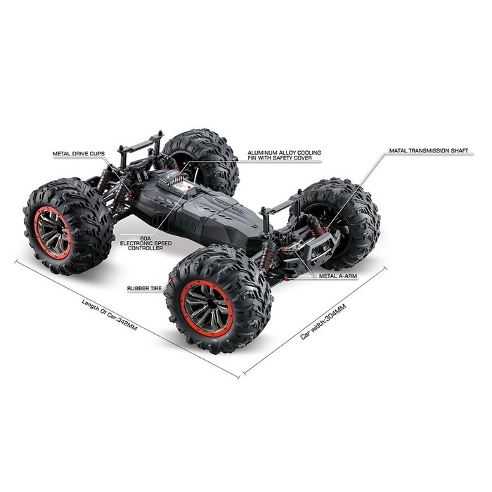 xinlehong 9125 rc monster truck