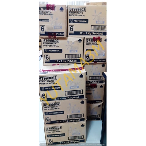 RINSO BUBUK MATIC PROPESIONAL 1KG ( PER DUS )