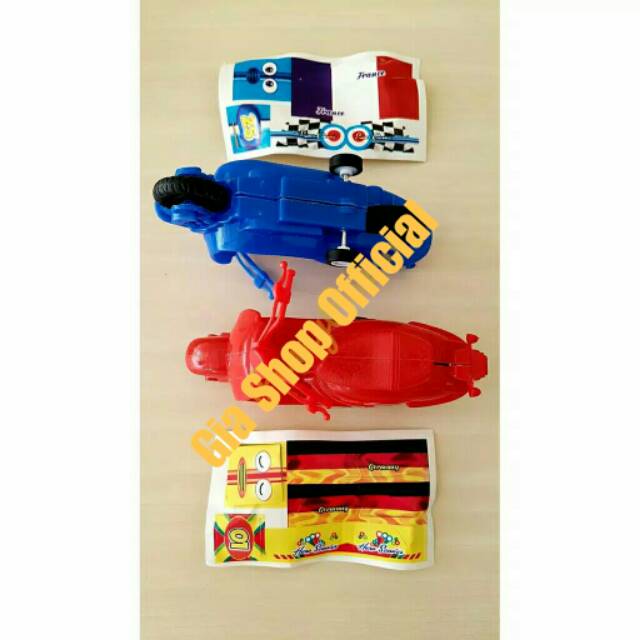 Mainan anak Motor Scoopy mini Stiker Tempel