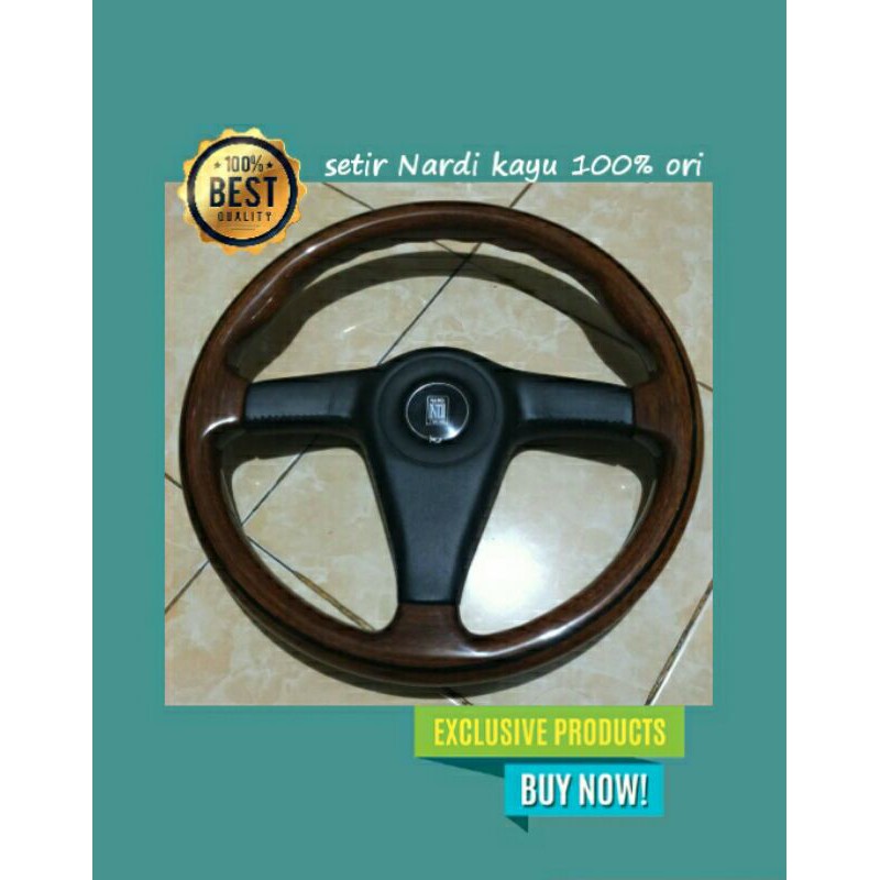 setir racing Original Nardi kayu klasic