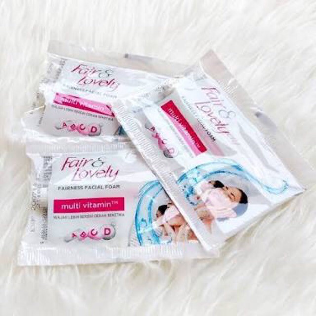 Fair &amp; Lovely Facial Foam (Sachet)