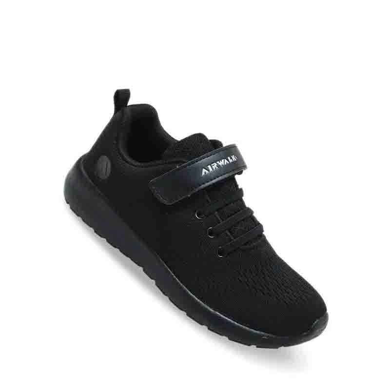 Airwalk Jayden. Mono Black. Sepatu Anak. Original