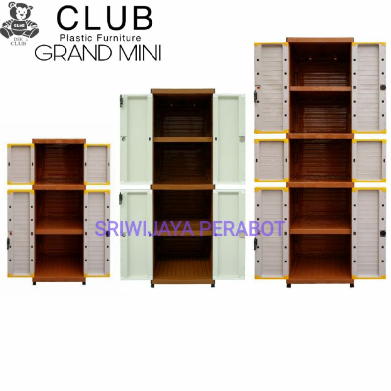 LEMARI PAKAIAN CLUB GRAND MINI KUNCI | GRAND MINI CLUB CABINET