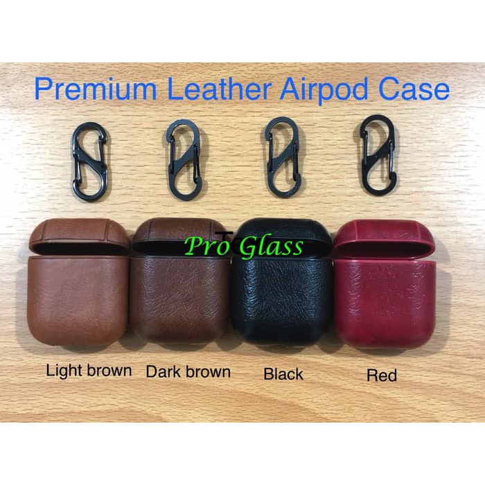 Apple Airpods Airpod Premium Leather Case with Strap Accessories