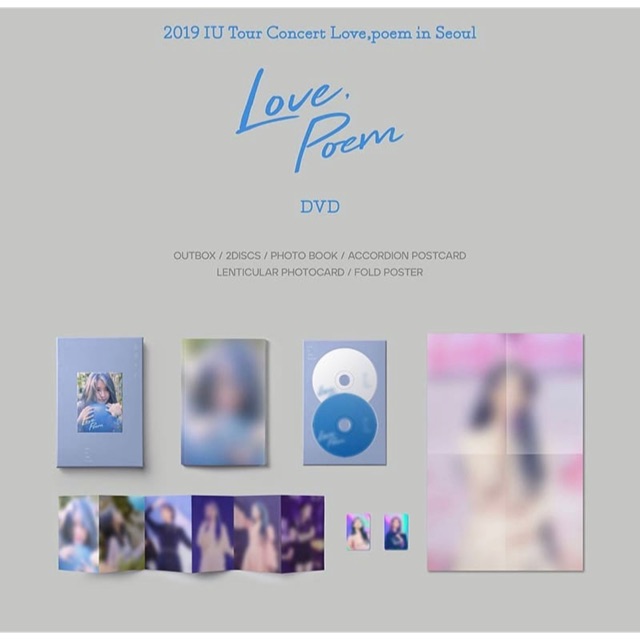 2019 IU Tour Concert [Love, poem] in Seoul DVD & BLURAY