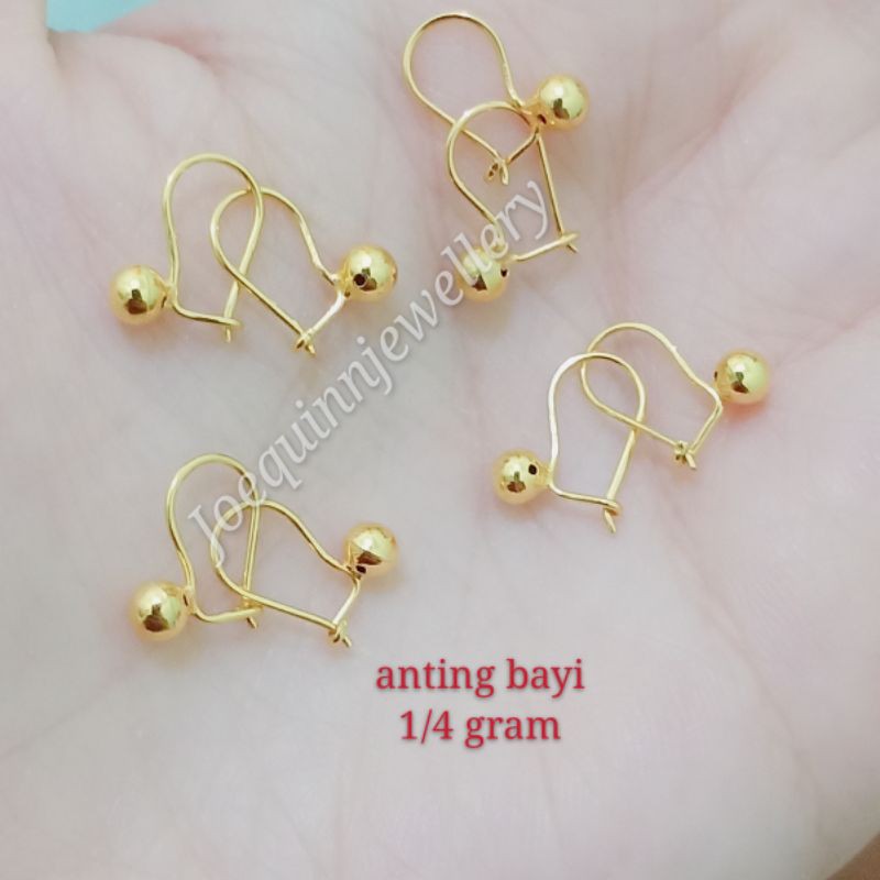 anting bayi model dewi emas muda