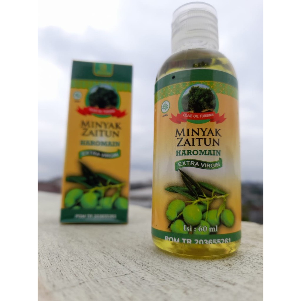 

Minyak Zaitun Haromain Extra Virgin Olive Oil 60ml