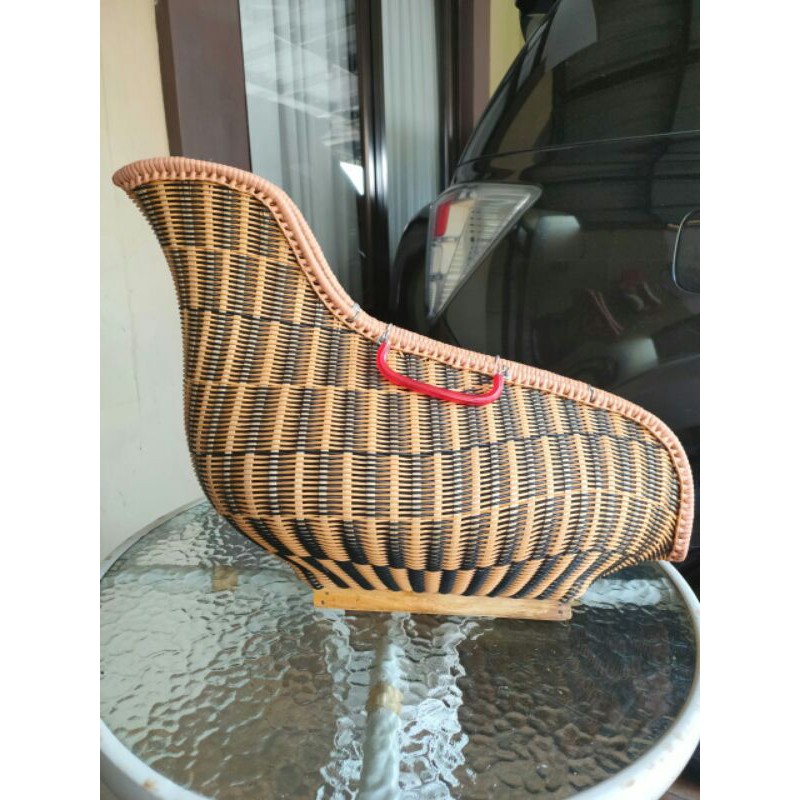 Kisa Ayam Perahu Fiber Kiso Tas Keranjang ayam