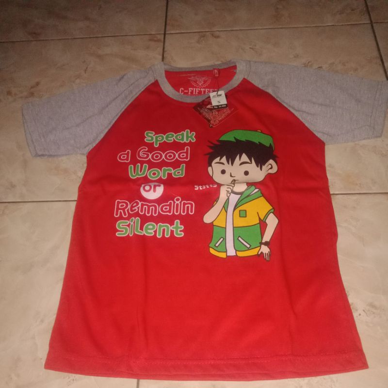 kaos anak laki-laki/ kaos hari-hari