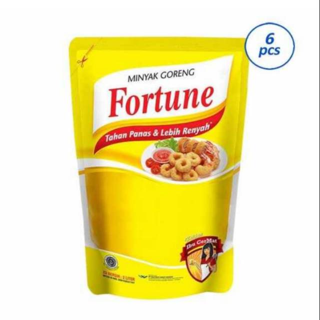 

Minyak Goreng Fortune 2L-DUS [2Liter/6Pcs]