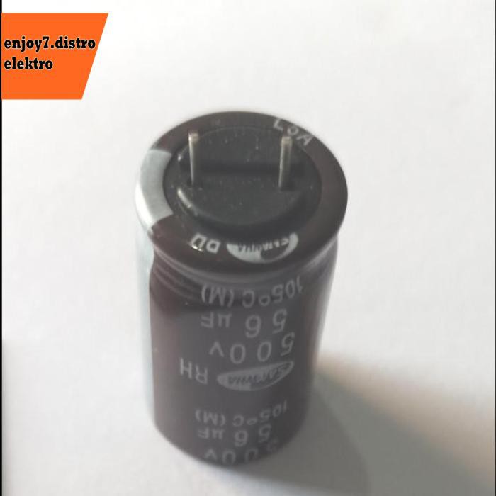 Elco 56Uf 500V Capacitor Original Samwha Bishele88 Dijamin
