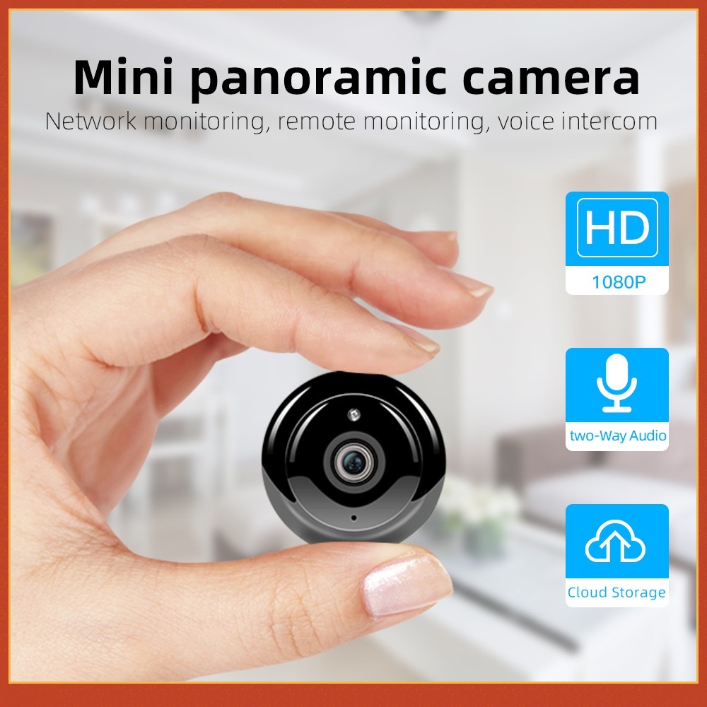 CCTV IP Camera V380 A1 MINI WIFI Spy Kamera IP HD 960P Wireless Hidden CCTV Panoramic Night Vision