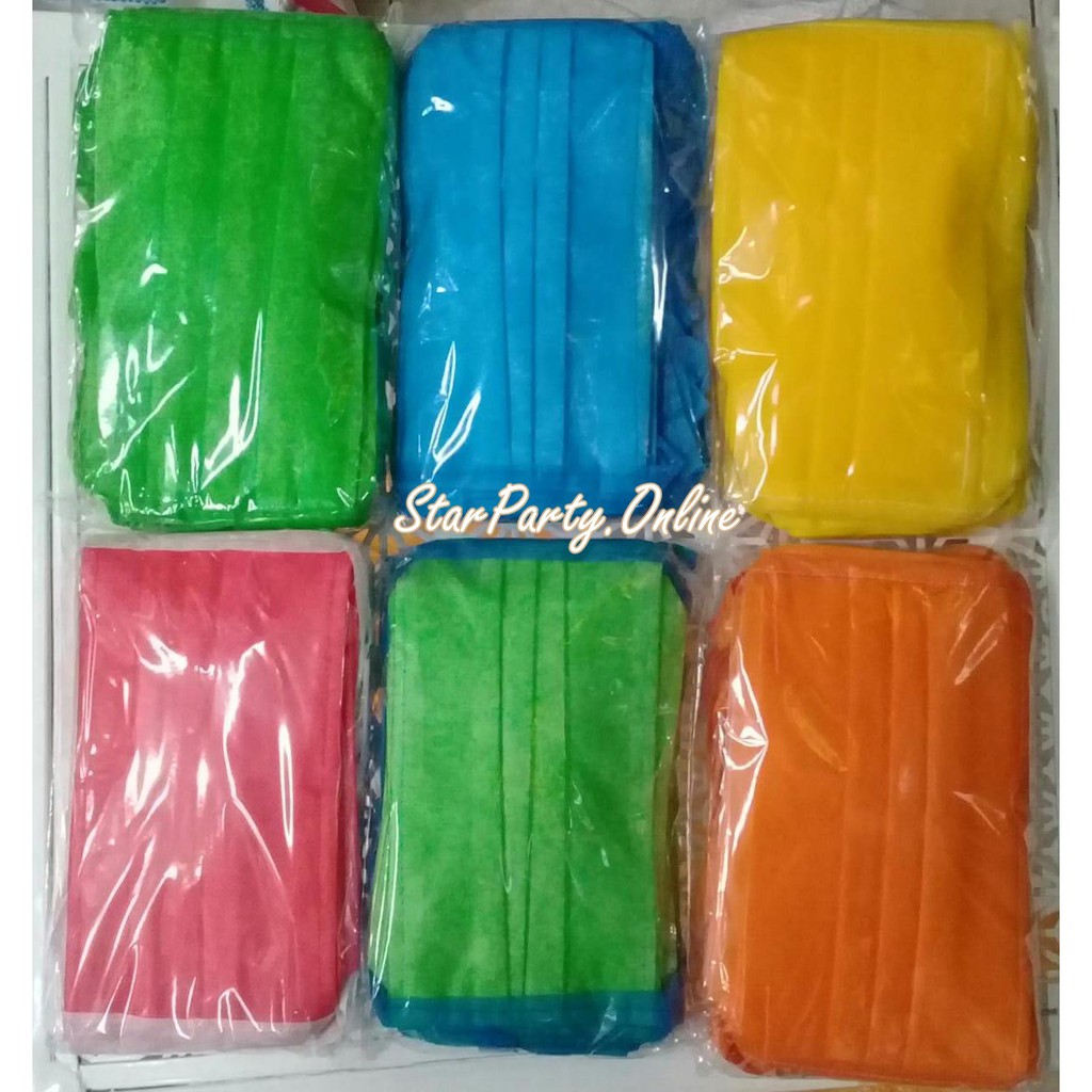 Masker Spunbond Lusinan Hijab /Masker Spunbond Earloop /Masker Kain