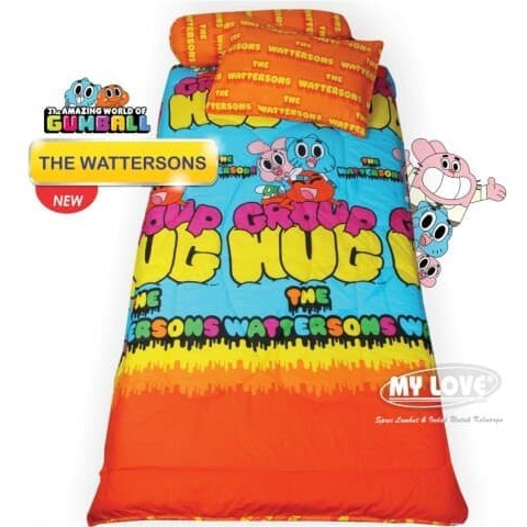 Sprei My Love Motif Anak Motif Bola Ukuran 100x200