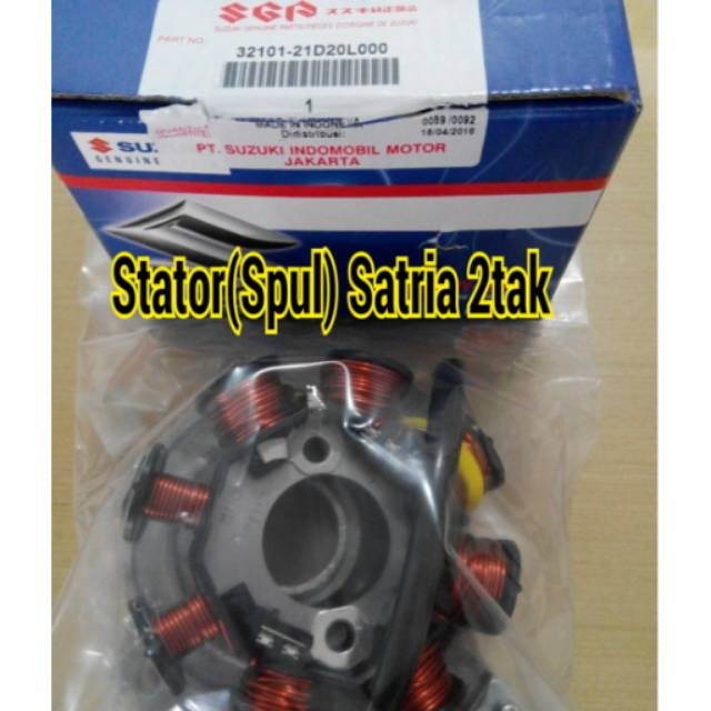 Stator Spul Satria 2 Tak Hiu Lumba