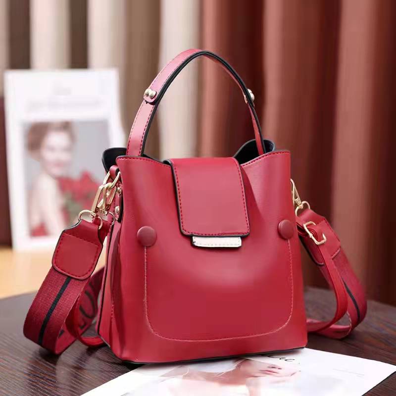 TASHAPPY CR7779 Tas SELEMPANG Bucket Casual Polos Wanita Kekinian Ada 2 Model Tali supplier tas import BQ3462