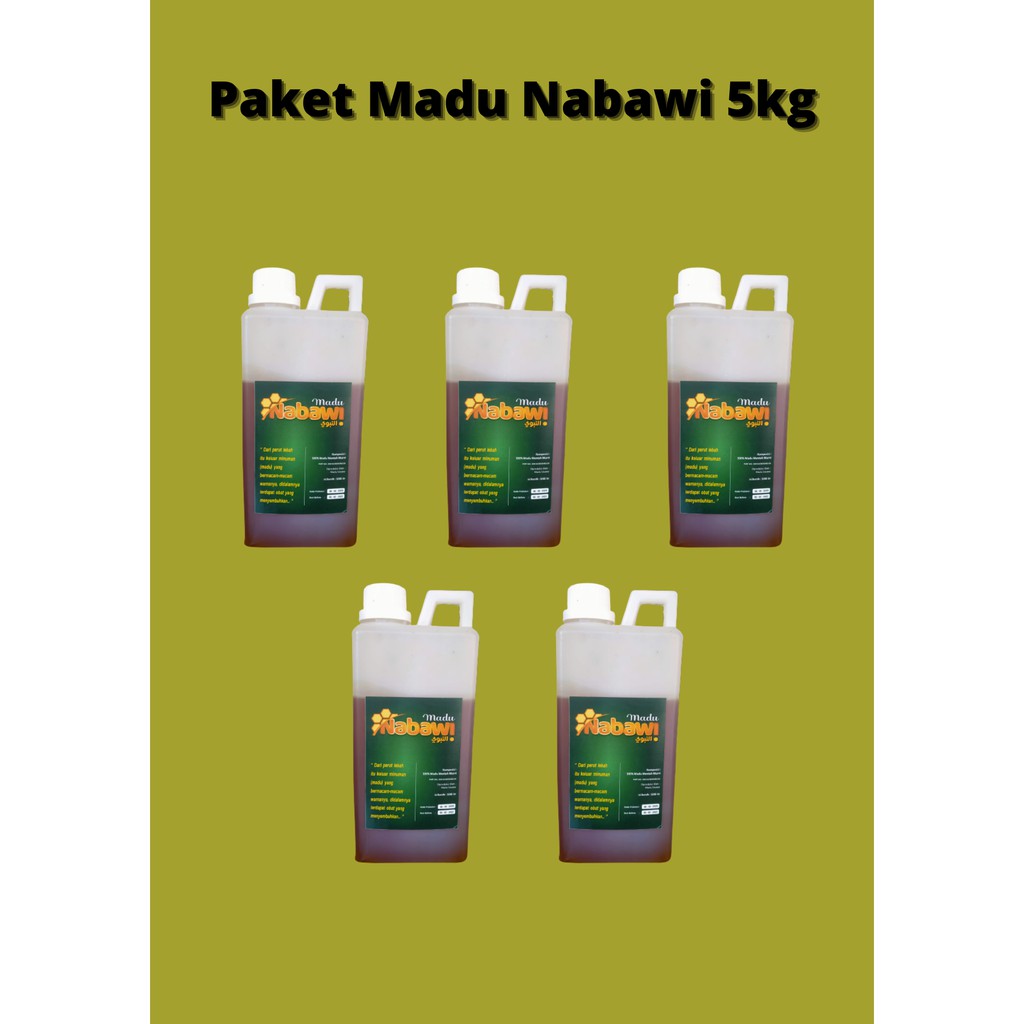 

Paket murah madu nabawi 5kg
