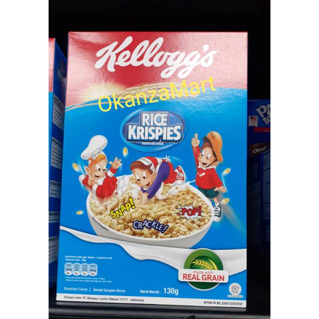 

Kellogg's Kelloggs Rice Krispies 2 Varian 150gr & 300gr