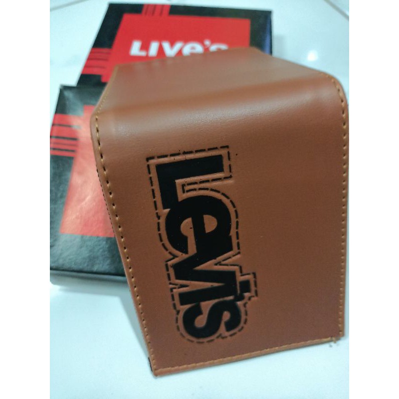 DOMPET PRIA LEVIS COKLAT