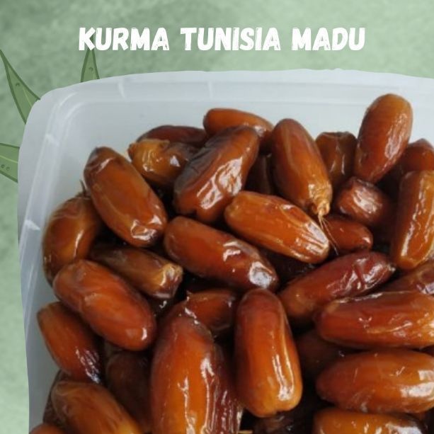 

[ READY PALEMBANG ] Kurma Tunisia Madu/ Deglet Nour - 250gr