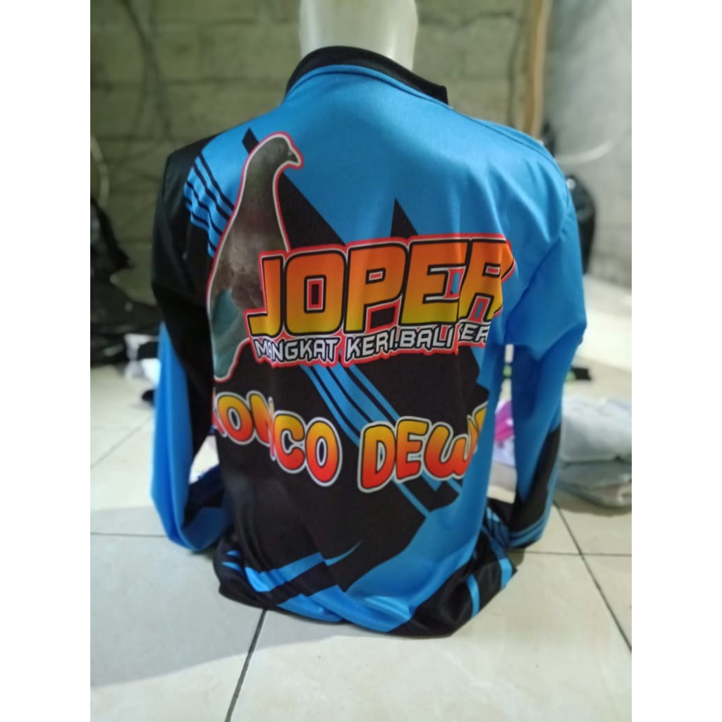 Kaos Jersey Lengan Panjang-Kaos Jersey Custom-Jersey Racing