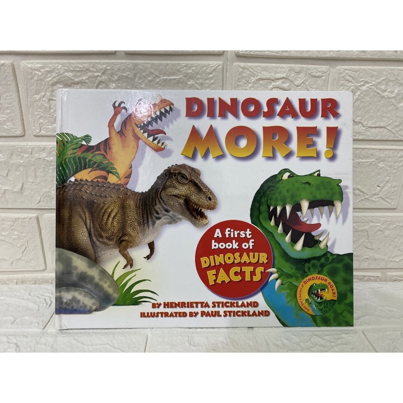 dinosaur more a first book of dinosaur facts