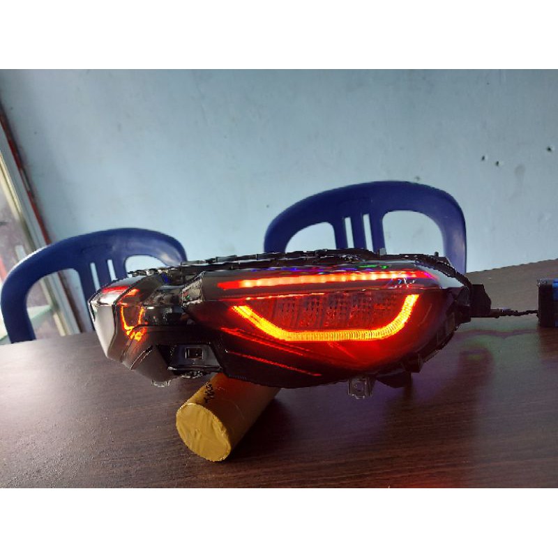 Jual stoplamp lampu belakang nmax new custom model xmax pnp Indonesia