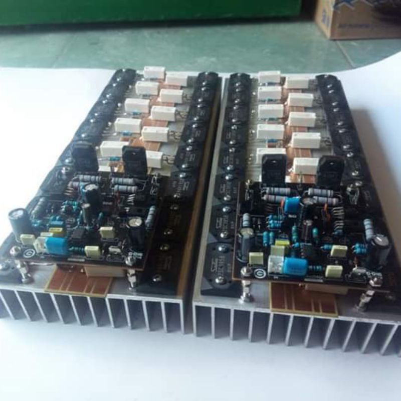 Driver SOCL 506 TEF 1600watt plus Tr sanken 8 set siap pakai