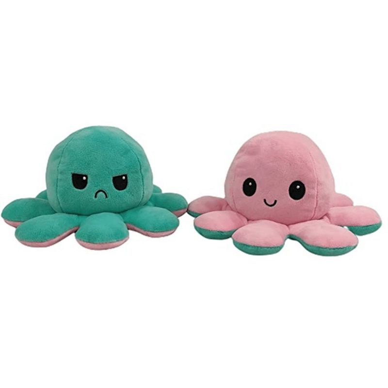 reversible boneka octopus doll 2in1