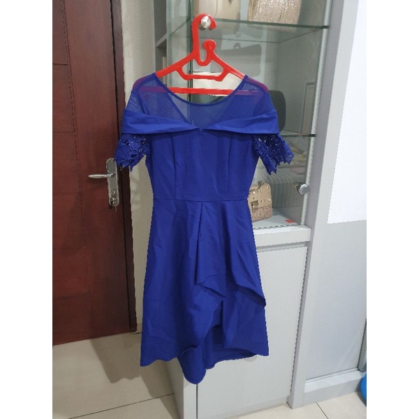 Import Party Dress | Gown Party | Gaun Pesta | Dress Navy Premium Quality