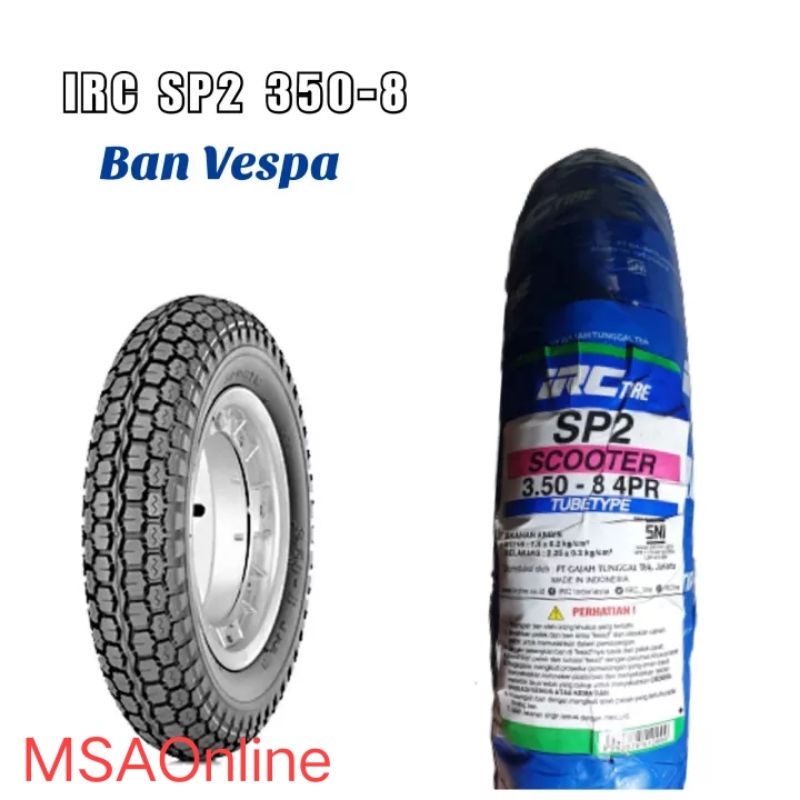 Ban Luar Vespa Ukuran 350 - 8 Ban Luar Vespa IRC Ring 8 350