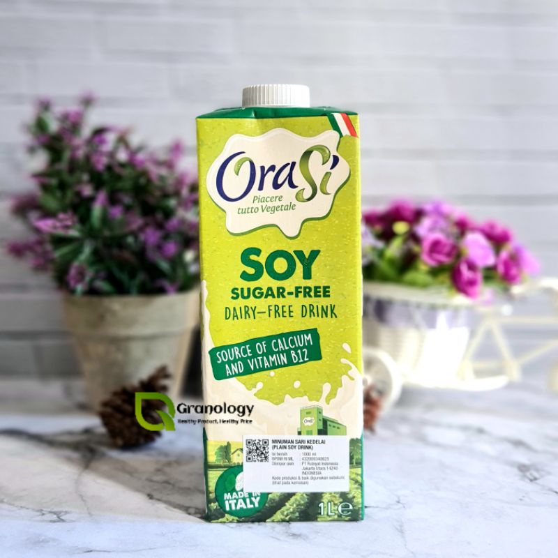 Orasi Soy Milk Sugar Free / Susu Kedelai Bebas Gula 1 iiter