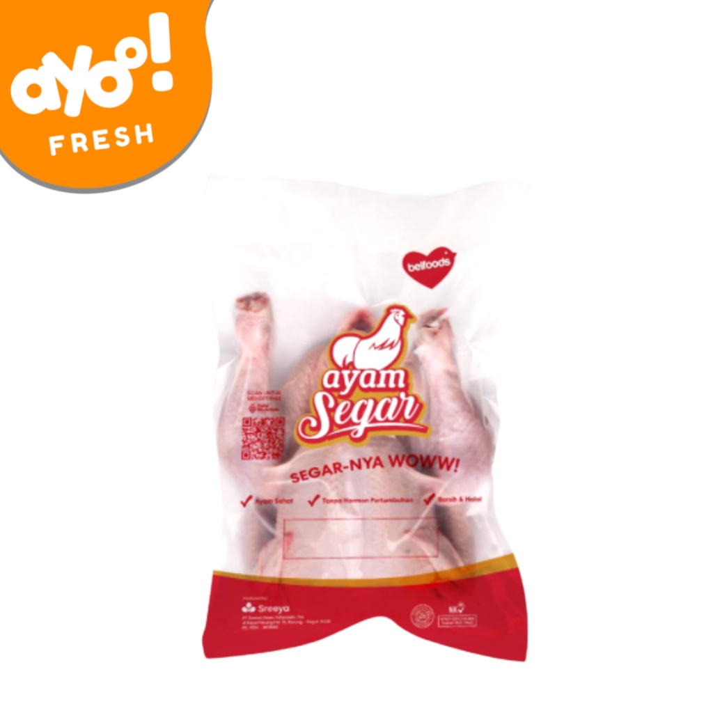 

Ayam Karkas Broiler 1,1 Kg - 1,2 Kg Pack