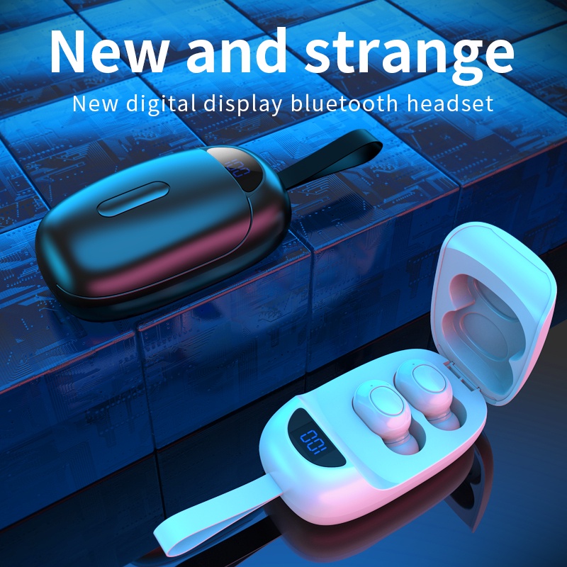    yz 2022 js25 headset bluetooth tahan air wireless earphone gaming  new version  original bass den