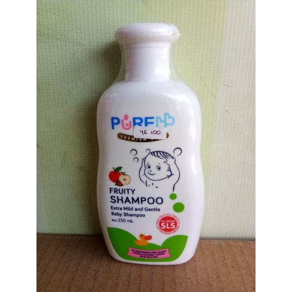 PURE BABY SHAMPOO FRUITY 230ML